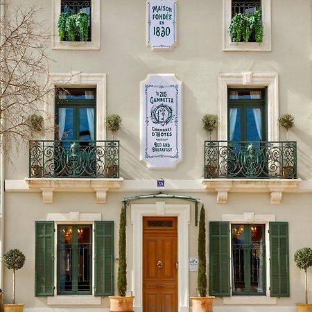 Le 215 Gambetta Boutique Hotel En Provence Clavaillan Exterior foto