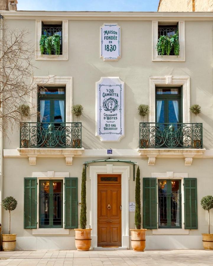 Le 215 Gambetta Boutique Hotel En Provence Clavaillan Exterior foto